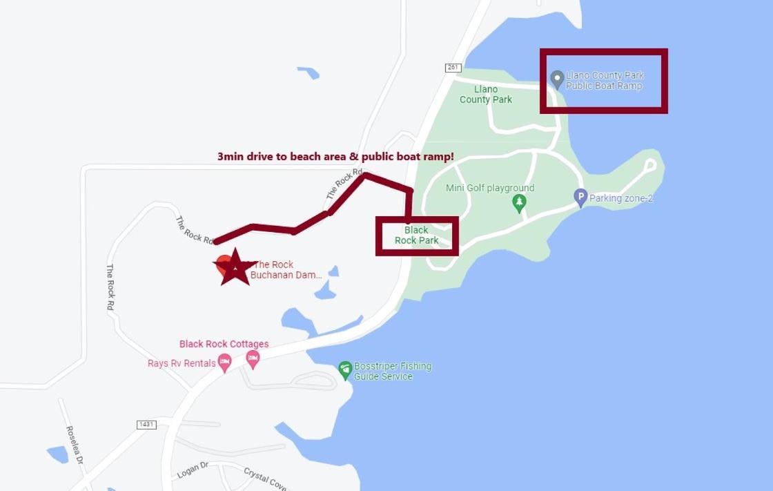 Ranchette Apartment- Beach Access Small Lake View Buchanan Dam Екстер'єр фото
